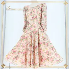 社交ダンス 衣装 Lovely Dancing ドレス ワンピース スタンダード ホワイト系 レッド系 ピンク系 グリーン系 イエロー系 レース 花柄 長袖 レッスンウェア 白 赤 緑 黄色 女性用 ワンピースドレス ピンク 花柄ワンピース フラワー ローズ柄