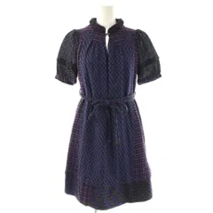 マークバイマークジェイコブス MARC by MARC JACOBS ワンピース ひざ丈 総柄 0 マルチカラー /DF ■ECE003