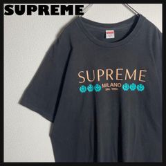 SUPREME Tシャツ ビッグロゴ MILANO 黒 XL - メルカリ