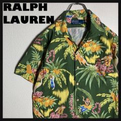 RRL』 ダブルアールエル アロハシャツ 開襟 総柄 希少 完売品 上品 M