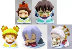 【中古】トレーディングフィギュア 全5種セット 「おねむたん 鬼滅の刃 漆ノ型 遊郭編 にどね アースカラーVer.」