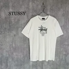 『STUSSY』ステューシー（M）ワールドツアーTシャツ