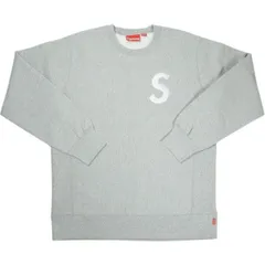 Size【L】 SUPREME シュプリーム 16AW S Logo Crewneck Gray クルーネックスウェット 灰 【中古品-良い】 20840608