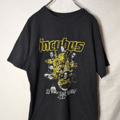 00s Incubus バンドTシャツ L フェード 黒 vintage 00s Incubus バンド