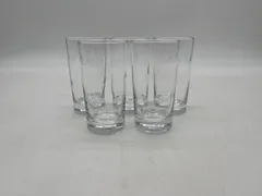 グラス　5個セット　まとめ売り　ガラス　コップ　飲み物　ビール　お酒　ハイボール　昭和レトロ　昭和　レトロ