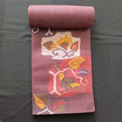 着物 反物 濃紫 菊文様 散らし柄 ちりめん 正絹 きものやまと - メルカリ