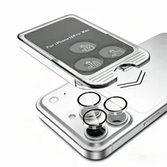 【iPhone15pro/16promax カメラレンズ保護フィルム】新品 カバー 強化ガラス