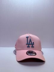 白 ピンク ホワイト ドジャース ニューエラ キャップ LA 限定 US