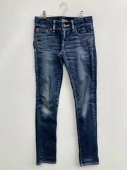 MOUSSY マウジー デニムパンツ 25 ネイビー