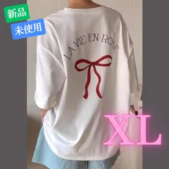 レディース リボン Tシャツ トップス おしゃれ かわいい 韓国
