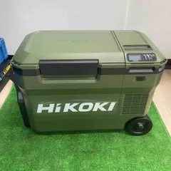 【未使用品】ハイコーキ(HIKOKI) コードレス冷温庫 UL18DB(WMG) 純正バッテリー計4個付♪【川越店】のサムネイル