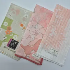 新品未使用❗HANAE MORI レディースハンカチ 3枚セット