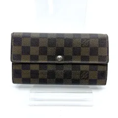 LOUIS VUITTON　ルイヴィトン　ダミエ　ポルトフォイユ・サラ　N61734　長財布　シリアル：CA3088