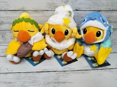 ファイナルファンタジー AM 星座チョコボぬいぐるみ  うお座 みずがめ座 おひつじ座 3つセット