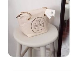 トリーバーチ アイボリー ドット 2wayバッグ ❌お値下げ不可 - メルカリ