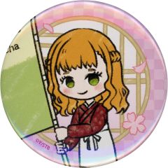 [중고] 배지 빈즈 미모사 버밀리언 [블랙 클로버 캔 배지 23.찻집 ver.(그래프 아트 일러스트)]