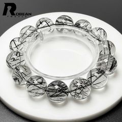 極！満針ルチルクォーツブレスレット 天然石☆【50A極!極満針ルチルクォーツ】☆ブレスレット 天然石 金運