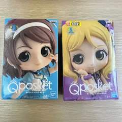 Qposket「ラブライブ！サンシャイン!! -想いよひとつになれ 渡辺 曜と小原 鞠莉の2種セット【8-98】