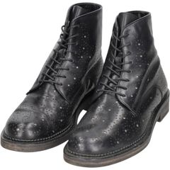 古着 トッズ TODS Uチップシューズ イタリア製 9 メンズ27.5cm相当