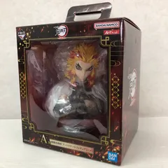 一番くじ 鬼滅の刃 ～心を燃やせ～　A賞 煉獄杏寿郎 アートスケールフィギュア  中古品 smkmt095313