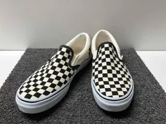 vans バンズ V98CLA サイズ26cm スリッポン ブラック×ホワイト スニーカー