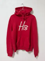 Hollister ホリスター Hco レッド フーディー L