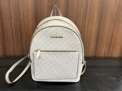 MICHAEL KORS マイケルコース リュック レディース モノグラム アディナ ホワイト総柄
