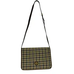 アクアスキュータム AQUASCUTUM チェックレザーショルダーバッグ レディース 表記無 