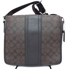 美品 COACH コーチ シグネチャー メッセンジャーバッグ F70757 - メルカリ