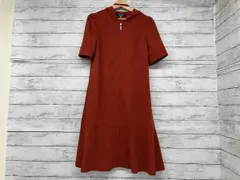 M’S GRACY 半袖ワンピース／TD-111310／フード／ジップアップ／オレンジ