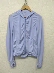ma0052:UNIQLO（ユニクロ）2016年 エアリズムUVカットメッシュパーカー/241-164466/水色/WOMEN'S M