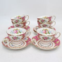 692)【6客セット/美品】Royal Albert ロイヤルアルバート レディ