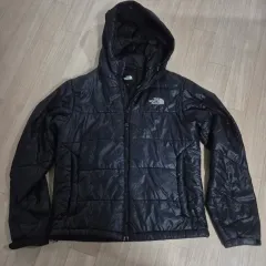 ザノースフェイス レディース ブラック ダウン フード ジャケット