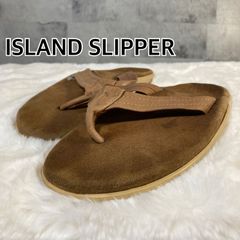 極美品】アイランドスリッパ スエードトングサンダル 紫 US7 - メルカリ