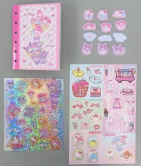 【中古】グッズセット 集合 シールちょう＆シールセット 「サンリオキャラクターズ」 らぶキャラ(57) 2026年4月号 綴じ込み付録