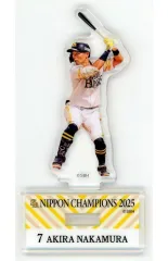 【中古】アクリルスタンド・アクリルパネル 中村晃#7 トレーディングアクリルスタンド 「福岡ソフトバンクホークス 2025日本一記念アクスタくじ」