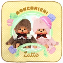 【中古】タオル・手ぬぐい 8.ブラウン ver. ハンカチ 「くじストリート モンチッチエンタメくじ」 ハンカチ賞