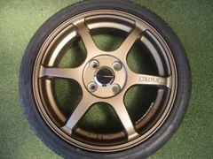 【中古】　送料込み　レアマイスター　CS-V6　165/45R16　ラヂアルタイヤ４本SET　N-ONE　アルトワークス　ミライース　軽自動車のサムネイル