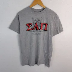 ALSTYLE アルスタイル Tシャツ ロゴプリント グレー Mサイズ メンズ 古着 アメカジ ストリート