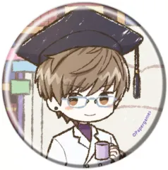 【中古】バッジ・ビンズ ハク(ノーマル) 「恋とプロデューサー～EVOL×LOVE～ トレーディング缶バッジ(レア入り) 22.グラフアートイラスト」