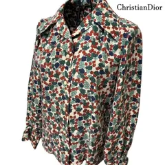 美品 クリスチャンディオール ピンタック　総柄 シルク 長袖 ブラウス М 2026年最新】Christian Dior ブラウス シルクの人気アイテム - メルカリ