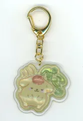 【中古】キーホルダー ポムポムプリン(C) 推しメッセージぷっくりアクリルキーホルダー 「サンリオキャラクターズ」