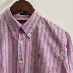 N271 ポロ ストライプ シャツ