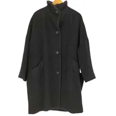 ヨシエイナバ YOSHIE INABA スタンドカラー ウール コート レディース JPN：9号 のサムネイル