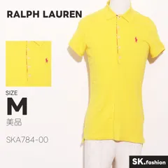 美品 RALPH LAUREN トップス ポロシャツ　半袖　ロゴ　刺繍　綿100％　THE SKINNY POLO