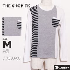 美品 THOM BROWNE トップス 天竺編み コットン素材 四本ライン 袖口