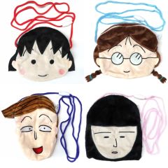 [중고] 가방 전 4 종 세트 [치비 마루코 짱 봉제 인형 포셰트]