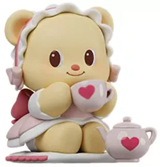 【中古】トレーディングフィギュア Sweet Tea 「PLZDOT バターくま ゆったり時間シリーズ ブラインドボックスフィギュア」