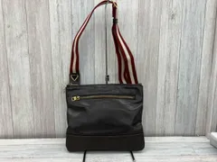 BALLY／バリー／ショルダーバッグ／ブラウン 