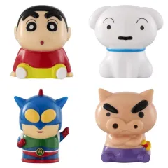 【中古】トレーディングフィギュア 全4種セット 「クレヨンしんちゃん ミニ貯金箱」